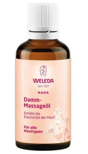 (DE) Weleda, Olejek do masażu krocza dla kobiet w ciąży, 50 ml (PRODUKT Z N