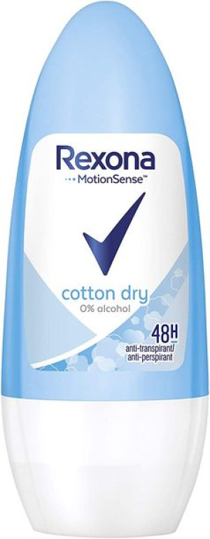 (DE) Rexona Cotton Dry, Antyperspirant dla kobiet, 50ml (PRODUKT Z NIEMIEC)