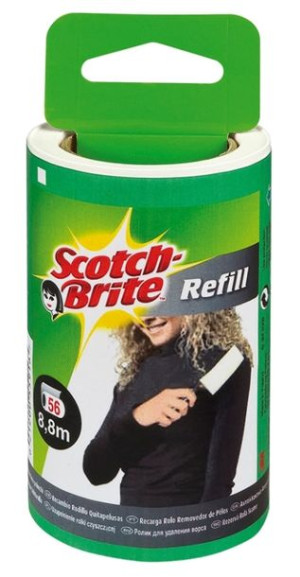 (DE) Scotch-Brite, Zapasowa rolka do wałka do ubrań, 1 sztuka (PRODUKT Z NI