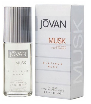 (DE) Jovan, Musk Platinum, Woda kolońska, 88ml (PRODUKT Z NIEMIEC)