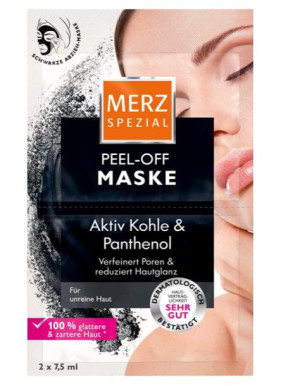(DE) Merz Spezial, Peel-off, Maska do twarzy, 2x 7,5ml (PRODUKT Z NIEMIEC)
