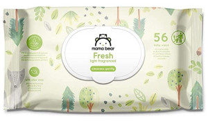 (DE) Mama Bear, Fresh, Chusteczki nawilżane, 56 sztuk (PRODUKT Z NIEMIEC)