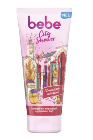 (DE) Bebe, City Shower, Żel pod prysznic, 200ml (PRODUKT Z NIEMIEC)