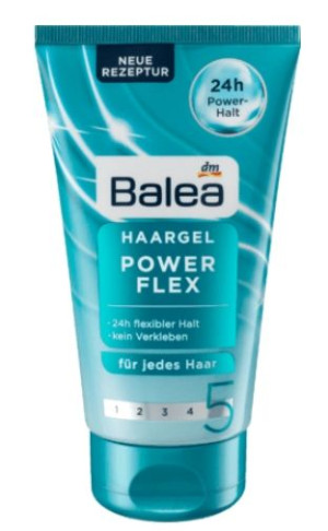 (DE) Balea, Żel do włosów Power Flex, 150ml (PRODUKT Z NIEMIEC)