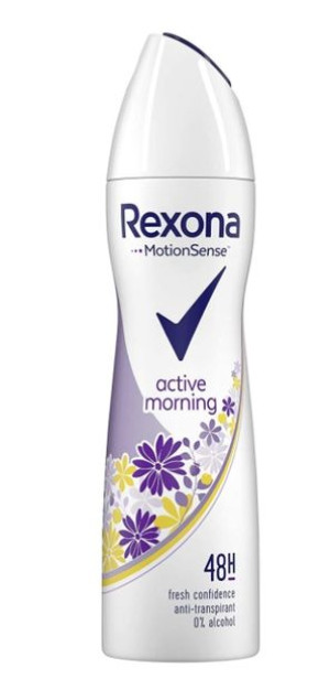 (DE) Rexona, Activ morning, Dezodorant w sprayu, 150ml (PRODUKT Z NIEMIEC)