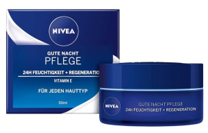 (DE) Nivea, Regenerujący krem na noc, 50 ml (PRODUKT Z NIEMIEC)
