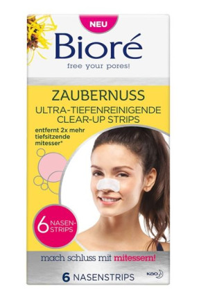 (DE) Bioré, Paski na nos, 6 sztuk (PRODUKT Z NIEMIEC)