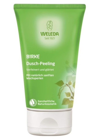 (DE) Weleda, Brzozowy peeling pod prysznic, 150 ml (PRODUKT Z NIEMIEC)  - D