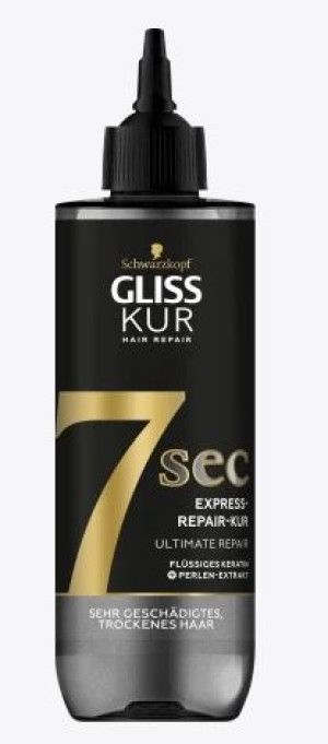(DE) Gliss Kur, Ultimate Repair, Kuracja do włosów, 200ml (PRODUKT Z NIEMIE
