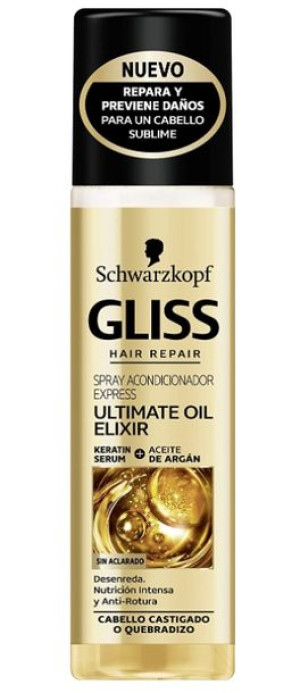 (DE) Schwarzkopf Gliss, Ultimate Oil Elixir, Odżywka do włosów, 200ml (PROD