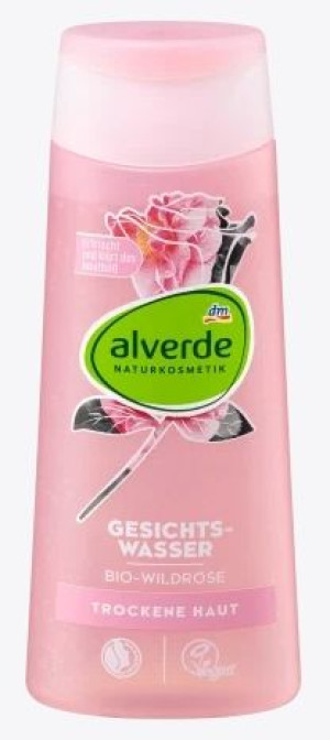 (DE) Alverde, Tonik do twarzy z dziką różą, 200ml (PRODUKT Z NIEMIEC)