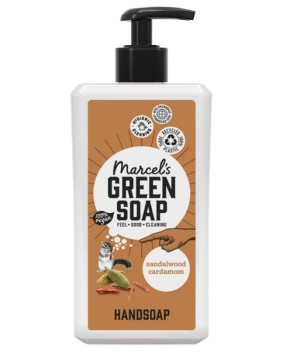 (DE) Marcel's Green Soap, Sandalwood & Cardamom, Mydło, 500ml (PRODUKT Z NI