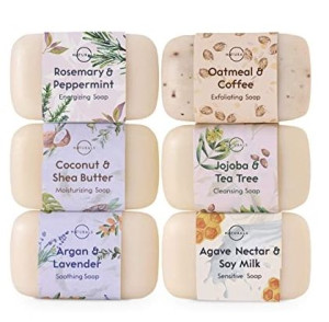 (DE) Naturals, Box Mydeł, 6 x 114g (PRODUKT Z NIEMIEC)