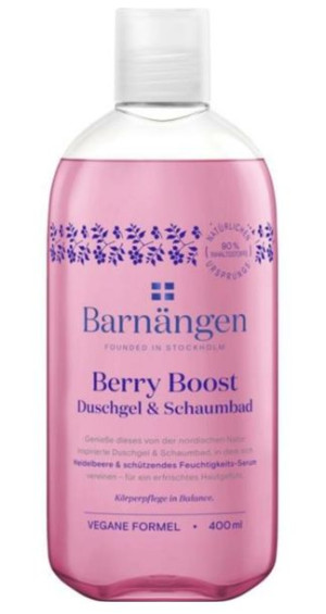 (DE) Barnangen, Berry Boost, Żel pod prysznic, 400 ml (PRODUKT Z NIEMIEC)