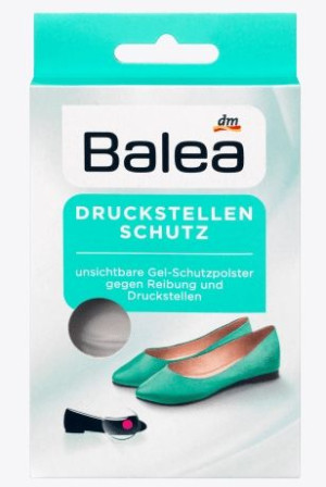(DE) Balea, Żelowe wkładki, 6 sztuk (PRODUKT Z NIEMIEC)