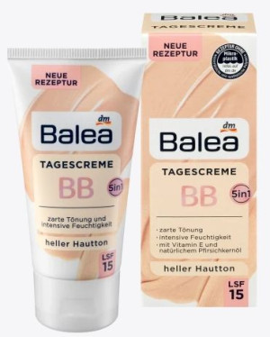 (DE) Balea, Krem BB, jasny odcień, 50 ml (PRODUKT Z NIEMIEC)