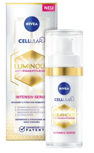 (DE) Nivea, Cellular Luminous, Intensywne serum przeciw przebarwieniom skór