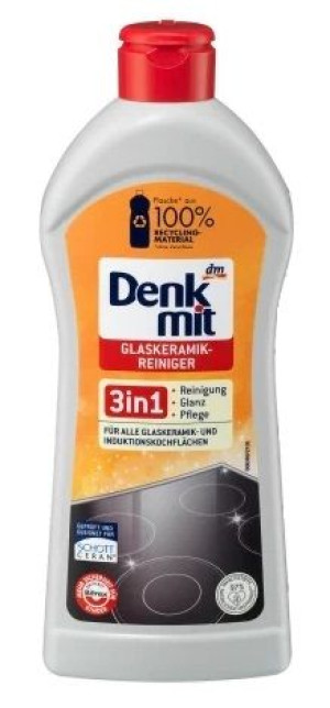 (DE) Denkmit, Środek do czyszczenia ceramiki szklanej, 300 ml (PRODUKT Z NI