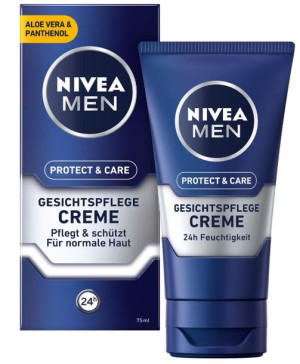 (DE) Nivea Men, Krem do pielęgnacji twarzy, na dzień, 75 ml (PRODUKT Z NIEM