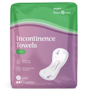(DE) Amazon, Incontinence Towels, Podpaski, 20 sztuk (PRODUKT Z NIEMIEC)