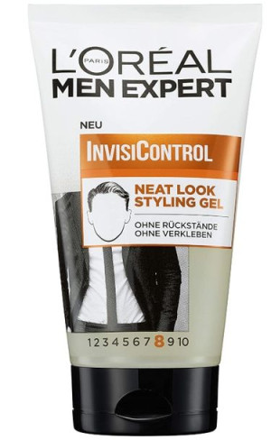 (DE) L'Oréal Men Expert, InvisiControl Neat Look, Żel do stylizacji włosów,