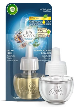 (DE) Air Wick, Wkład do elektrycznego odświeżacza, dzień nad morzem, 19 ml