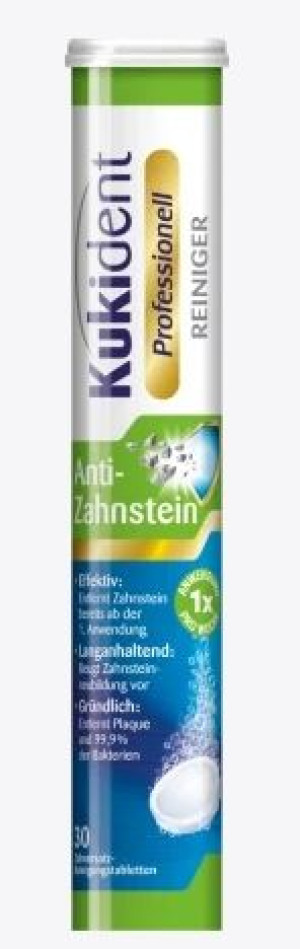 (DE) Kukident, Tabletki do czyszczenia protez, usuwanie kamienia nazębnego,