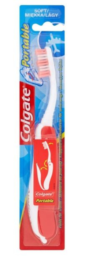 (DE) Colgate, Szczoteczka do zębów, miękka, 1 sztuka (PRODUKT Z NIEMIEC)