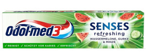 (DE) Odol-med 3, Pasta do zębów z arbuzem, ogórkiem i miętą, 75 ml (PRODUKT