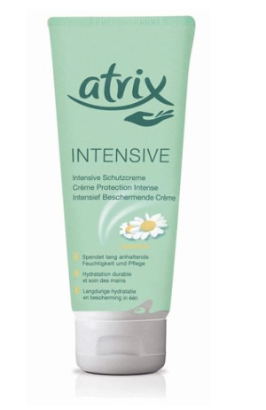(DE) Atrix, Intensive, Krem do rąk z rumiankiem, 100ml (PRODUKT Z NIEMIEC)