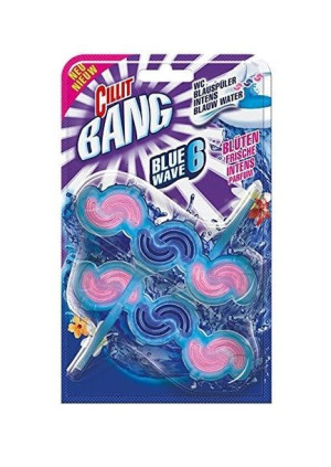 (DE) Cillit Bang, Blue Wave, Zawieszka do toalety, 2 sztuki (PRODUKT Z NIEM