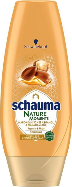 (DE) Schwarzkopf schauma, Premium Nature Moments, Odżywka, marokański olej