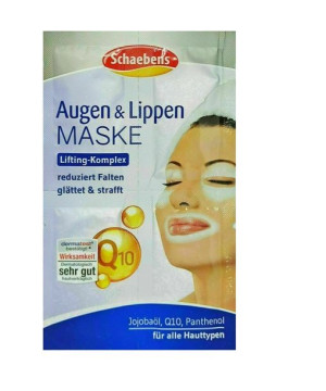 (DE) Schaebens, Maska do oczu i ust, 6ml (PRODUKT Z NIEMIEC)