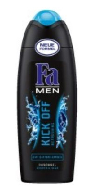 (DE) Fa Men, Kick Off, Żel pod prysznic, 250ml (PRODUKT Z NIEMIEC)
