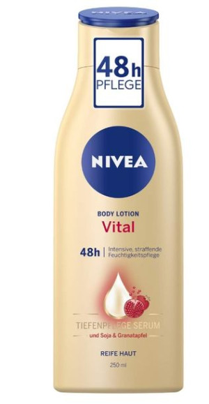 (DE) Nivea, Balsam do ciała z granatem, skóra dojrzała, 250 ml (PRODUKT Z N