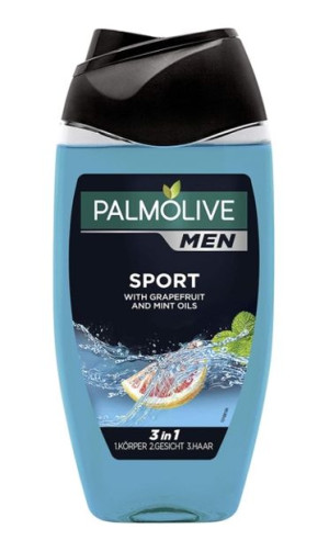 (DE) Palmolive, Revitalising Sport 3in1 , Żel pod prysznic, 250 ml (PRODUKT