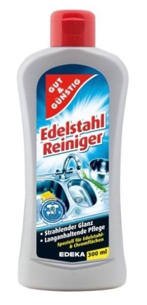 Gut & Gunstig, Edelstahl, Mleczko do stali, 300ml