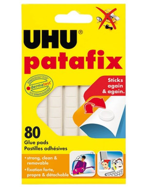 (DE) UHU, Masa klejąca, 80 sztuk (PRODUKT Z NIEMIEC)