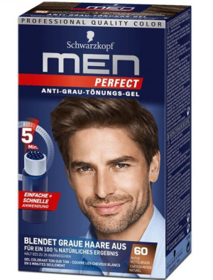 (DE) Men Perfect, Farba dla mężczyzn 60, 80ml (PRODUKT Z NIEMIEC)