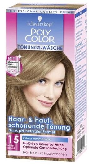 (DE) Poly, Color 15, Farba do włosów, 105ml (PRODUKT Z NIEMIEC)