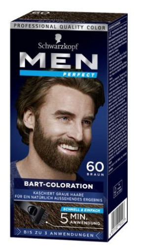 (DE) Men Perfect, Farba do brody 60, 30ml (PRODUKT Z NIEMIEC)