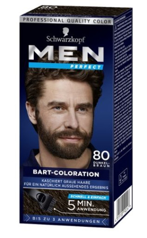 (DE) Men Perfect, Farba do brody 80, 30ml (PRODUKT Z NIEMIEC)