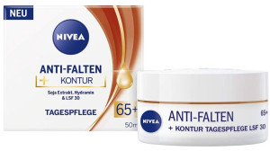 (DE) Nivea, Przeciwzmarszczkowy krem na dzień 65 +, 50ml (PRODUKT Z NIEMIEC