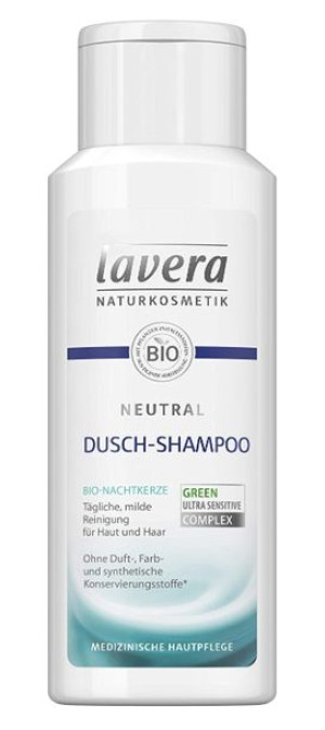 (DE) Lavera, Neutral, Żel pod prysznic z bio-wiesiołkiem, 200ml (PRODUKT Z