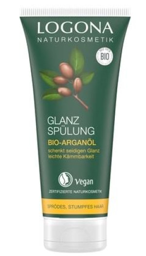 (DE) Logona, Shine, Odżywka, olejek arganowy, 200ml (PRODUKT Z NIEMIEC)