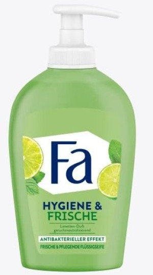 (DE) FA, Hygiene & Frische, Mydło, limonka, 250ml (PRODUKT Z NIEMIEC)