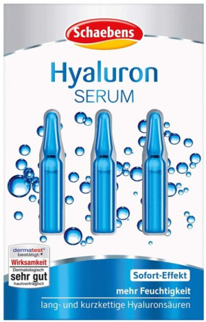 (DE) Schaebens, Serum hialuronowe w ampułksch, 3x1 ml (PRODUKT Z NIEMIEC)