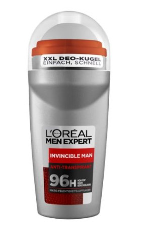 (DE) Loreal Men, On Invicible 96h, Antyperspirant, 50ml (PRODUKT Z NIEMIEC)