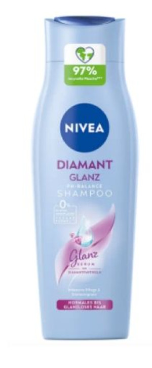 (DE) Nivea, Diamant Glanz, Szampon, 250ml (PRODUKT Z NIEMIEC)