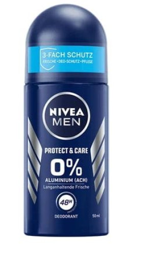 (DE) Nivea Men, Protect&Care, Antyperspirant, 50ml (PRODUKT Z NIEMIEC)